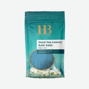 Соль для ванн синяя лаванда health&beauty Израиль 0,5 кг