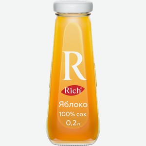 Сок Rich Яблочный 0.2л