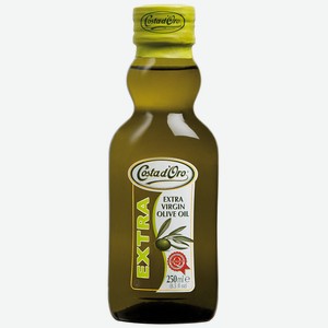 Масло оливковое нерафинированное Экстраверджин 250мл Costa d`Oro, 0,25 кг