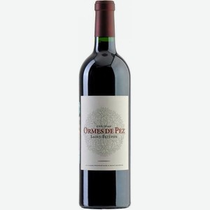 Вино Chateau Ormes De Pez 2015г. красное сухое 13.5% 0.75л Франция Бордо