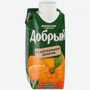 Сок Добрый Апельсин 0.3л