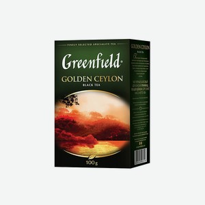 Чай Голден Цейлон Greenfield, 0,1 кг