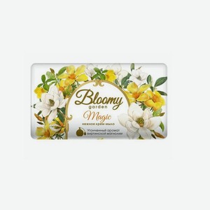 Крем-мыло твердое  Bloomy garden  Magic, 90 гр.