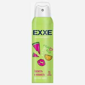 Дезодорант Exxe Fruit kiss Свежесть и нежность, 150 мл