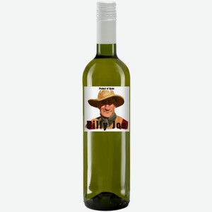 Билли Джо вино сортовое ординарное белое сухое 1 бут. 0,75л 12% Испания