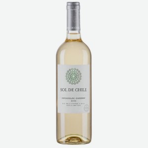 Вино Сол Де Чили Совиньон Блан Шардоне белое сухое 0,75л 12%