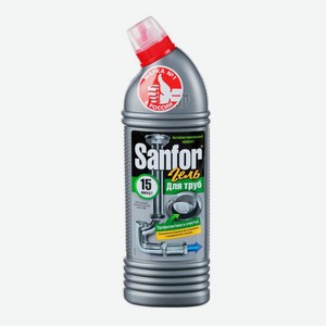 Средство SANFOR для очистки канализационных труб 750мл