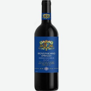 Вино Соларита Монтепульчано Д Амбруццо красное сухое 0,75л 12% DOC