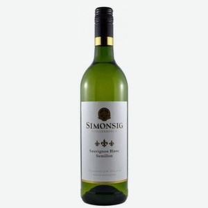 Вино Симонсиг Совиньон Блан-Семийон белое сухое 13% 0.75л