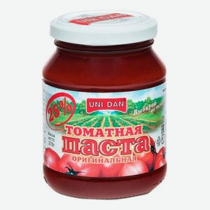 Паста томатная Uni Dan 25% ст/б 270гр