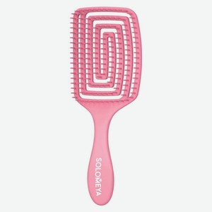 Wet Detangler Brush Paddle Strawberry Расческа для сухих и влажных волос с ароматом клубники