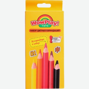 Набор цветных карандашей Wow Play 24шт