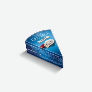 БЗМЖ Сыр сливочный GrandBlu с голубой плесенью 56% 100г