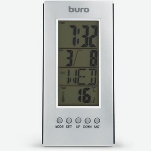 Термометр Buro BU-WSH101-LIGHT, серебристый