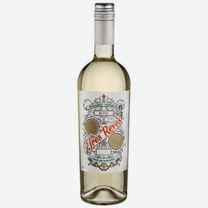 Вино Tres Reyes Macabeo Verdejo белое сухое 12,5% 0.75л Испания Толедо