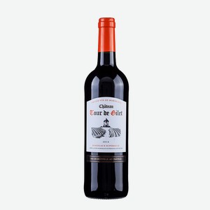 Вино Chateau Tour de Gilet AOC Bordeaux 13% красное сухое0.75л Франция Бордо