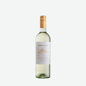 Вино Forte Alto Chardonnay IGT белое полусухое 12% 0.75л Италия Доломити