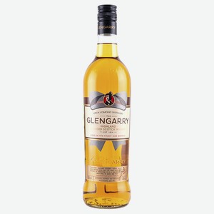 Виски купажированный Glengarry 40% 0.7л Шотландия