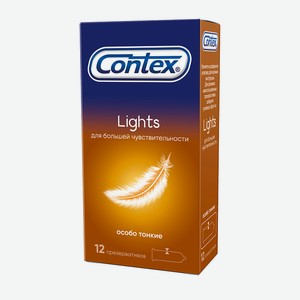 Презервативы CONTEX №12 LIGHTS, 0,042 кг