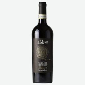 Вино Fattoria Il Muro Chianti Riserva красное сухое 14% 0.75л Италия Тоскана