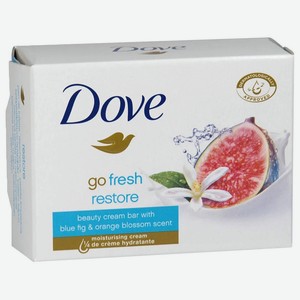 Крем-мыло Инжир и лепестки апельсина Dove, 0,135 кг