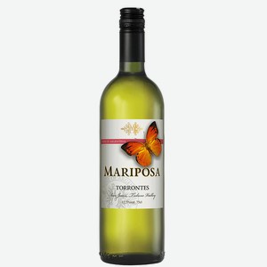 Вино Марипоса Торронтес белое сухое 12,5% 0.75л Аргентина Сан Хуан