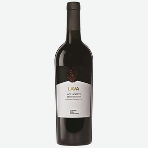 Вино Lava Terre Del Vulcano Taurasi красное полусухоеое 14% 0.75л Италия Кампания