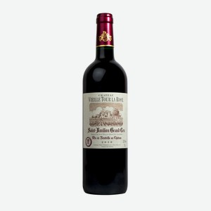 Вино Sichel Chateau Vieille Tour La Rose красное сухое 12.5% 0.75л Франция Бордо