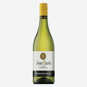 Вино Boshendal Jean Gard Chardonnay белое сухое 14% 0.75л ЮАР Вестерн Кейп