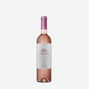 Вино Curvos Ros розовое полусухое 12-12,5% 0.75л Португалия Виньо Верде