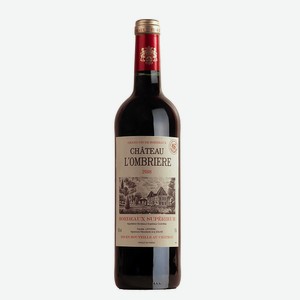 Вино Chateau L’Ombriere Sc Vignobles Latorse красное сухое 13% 0.75л Франция Бордо