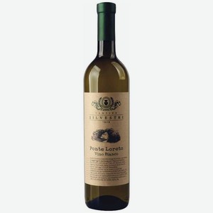Вино Cantine Silvestri Ponte Loreto белое сухое 11.5% 0.75л Италия Лацио