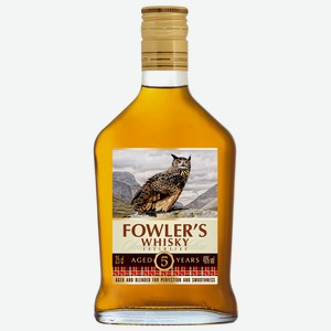 Виски зерновой Fowler’s 40% 0.25л