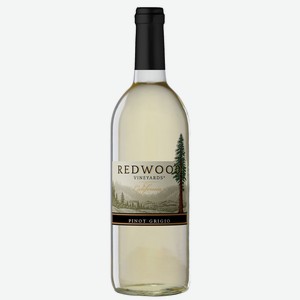 Вино Редвуд Пино Гриджо белое полусухое 12,5% 0.75л США Долина Напа