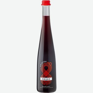 Низкоалкогольное вино ЗГУ ARISTOV Аристов 8° красное сухое 0,5л Россия Кубань