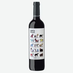 Вино Compta Ovelles Red Wine DO красное сухое 13% 0.75л Испания Пенедес