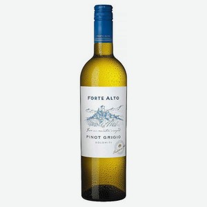 Вино Forte Alto Pinot Grigio V.delle белое полусухое 12% 0.75л Италия Доломити