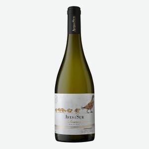 Вино Aves del Sur Шардоне Резерва 13,5% бел.сух. 0.75л Чили Долина Мауле