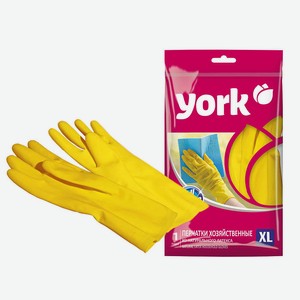 Перчатки резиновые YORK (XL), 0,07 кг