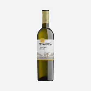 Вино Mezzacorona Moscato Giallo bianco белое сладкое 10,5%, 0.75л Италия Трентино