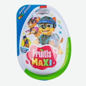 Мармелад в пластиковом яйце с игрушкой FRUITLS MAXI Щенячий патруль Конфитрейд 0,062 кг