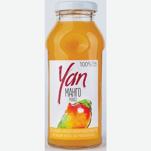 Сок манго без сахара Yan 0.25л