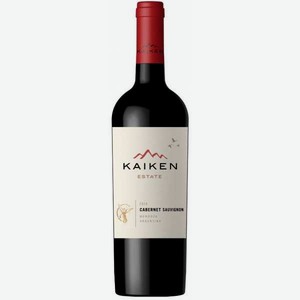 Вино Kaiken Estate Cabernet Sauvignon красное сухое ое 14% 0.75л Аргентина Мендоса