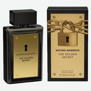 Antonio Banderas The Secret Golden туалетная вода мужская, 100мл