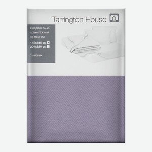 Tarrington House Пододеяльник лиловый трикотаж на молнии, 145 x 215см Россия