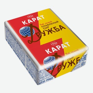 Сыр плавленый Карат Дружба 45% 90 г в магазине Магнит Экстра - цена ...