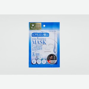 Маска для лица с гиалуроновой кислотой 1шт JAPAN GALS Pure Essence Face Mask With Hyaluronic Acid 1 шт
