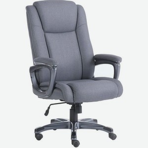 Кресло BRABIX Solid HD-005, на колесиках, ткань, серый [531823]