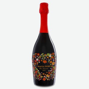 Вино SPUMANTE ROSSO DOLCE MAGIA FIORE 9% игристое красное сладкое 0.75л Италия Венето