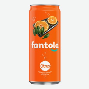 Лимонад газированный Fantola Citrus 0.33л ж/б